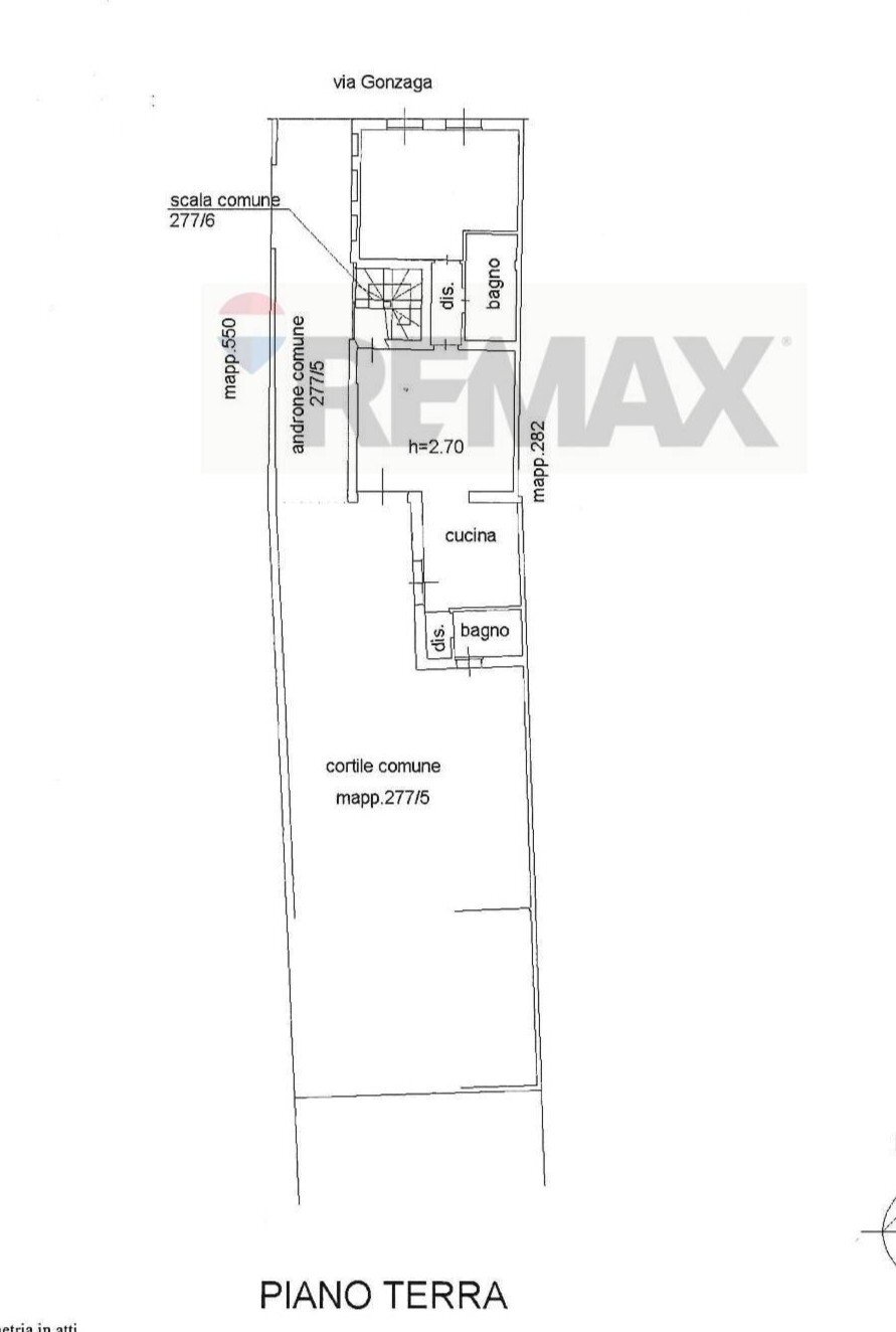 Pianta 2D - Two-room apartment VIA GONZAGA
 
14, Viadana - floor plans 1