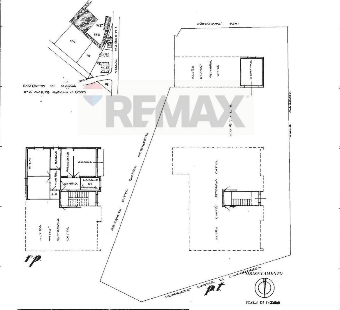 Pianta 2D - Quadrilocale Via Marconi
 
15, Commessaggio - planimetria 1