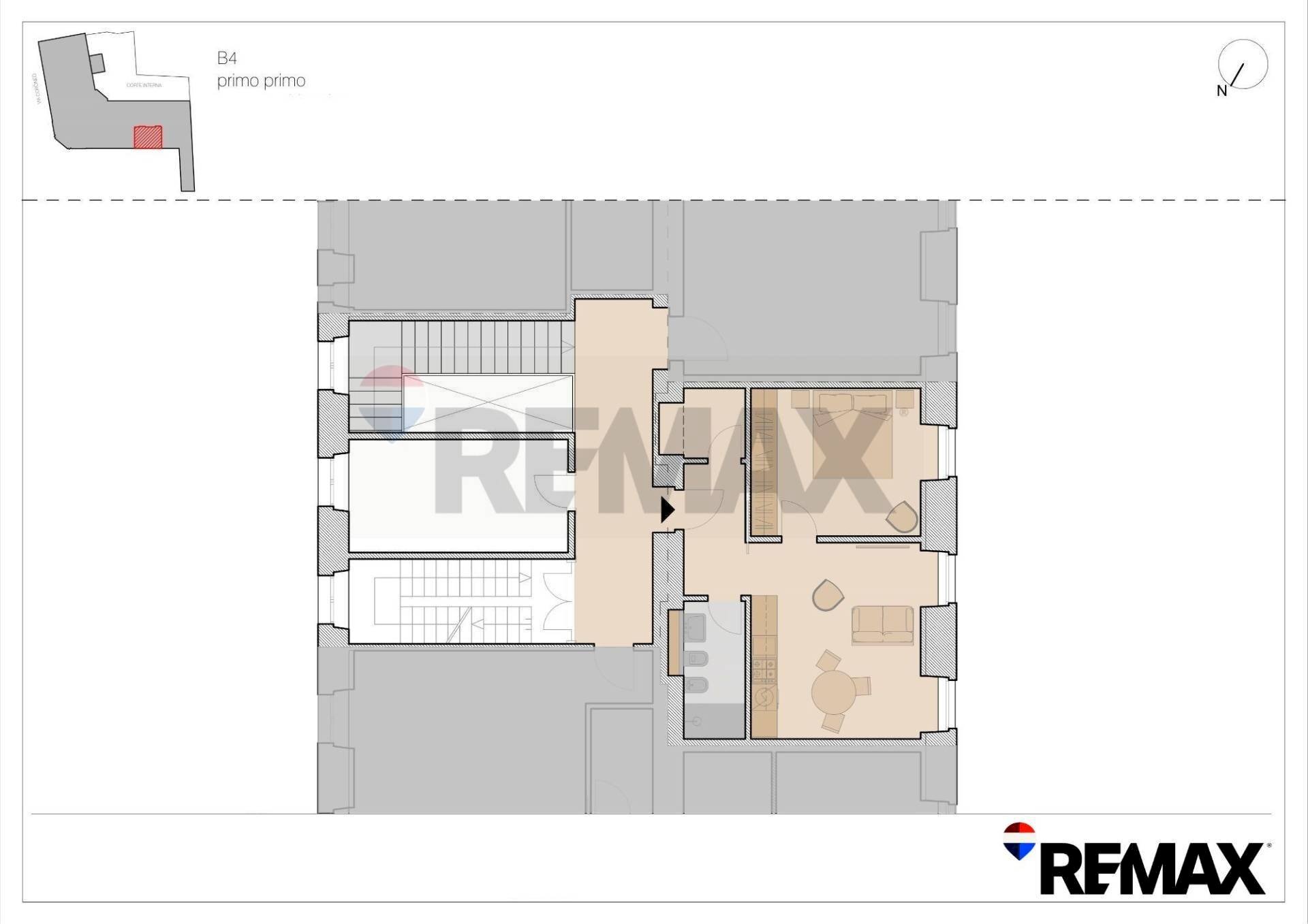 Pianta 2D - Bilocale Via Coroneo
 
21, Trieste - planimetria 1