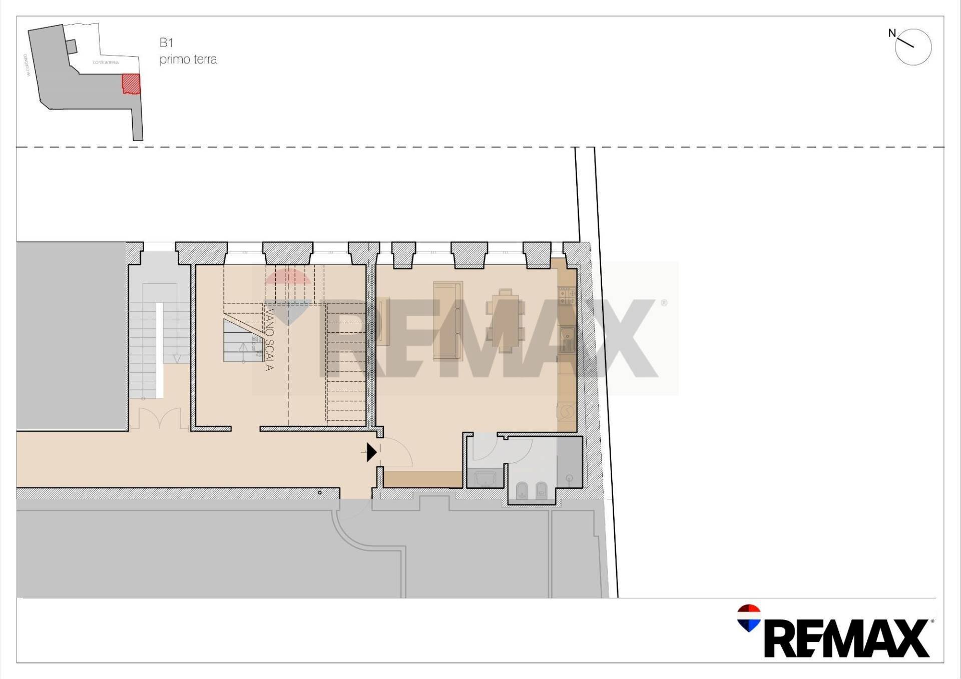 Pianta 2D - Monolocale Via Coroneo
 
21, Trieste - planimetria 1