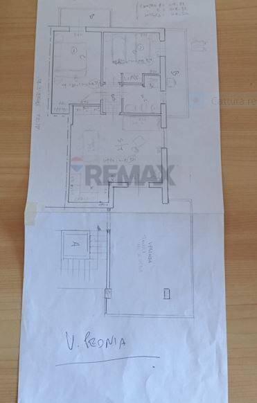Pianta 2D - Quadrilocale via peonia, Noto - planimetria 1