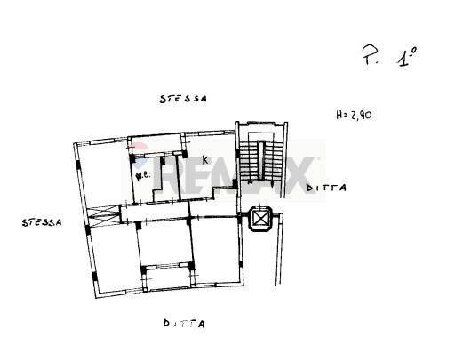 Pianta 2D - Appartamento Via Algeri
 
88, Siracusa - planimetria 1