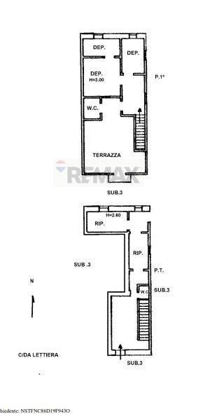 Pianta 2D - Capannone Contrada lettiera, Pachino - planimetria 1