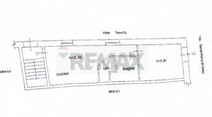Pianta 2D - Bilocale viale Teocrito
 
57, Siracusa - planimetria 1