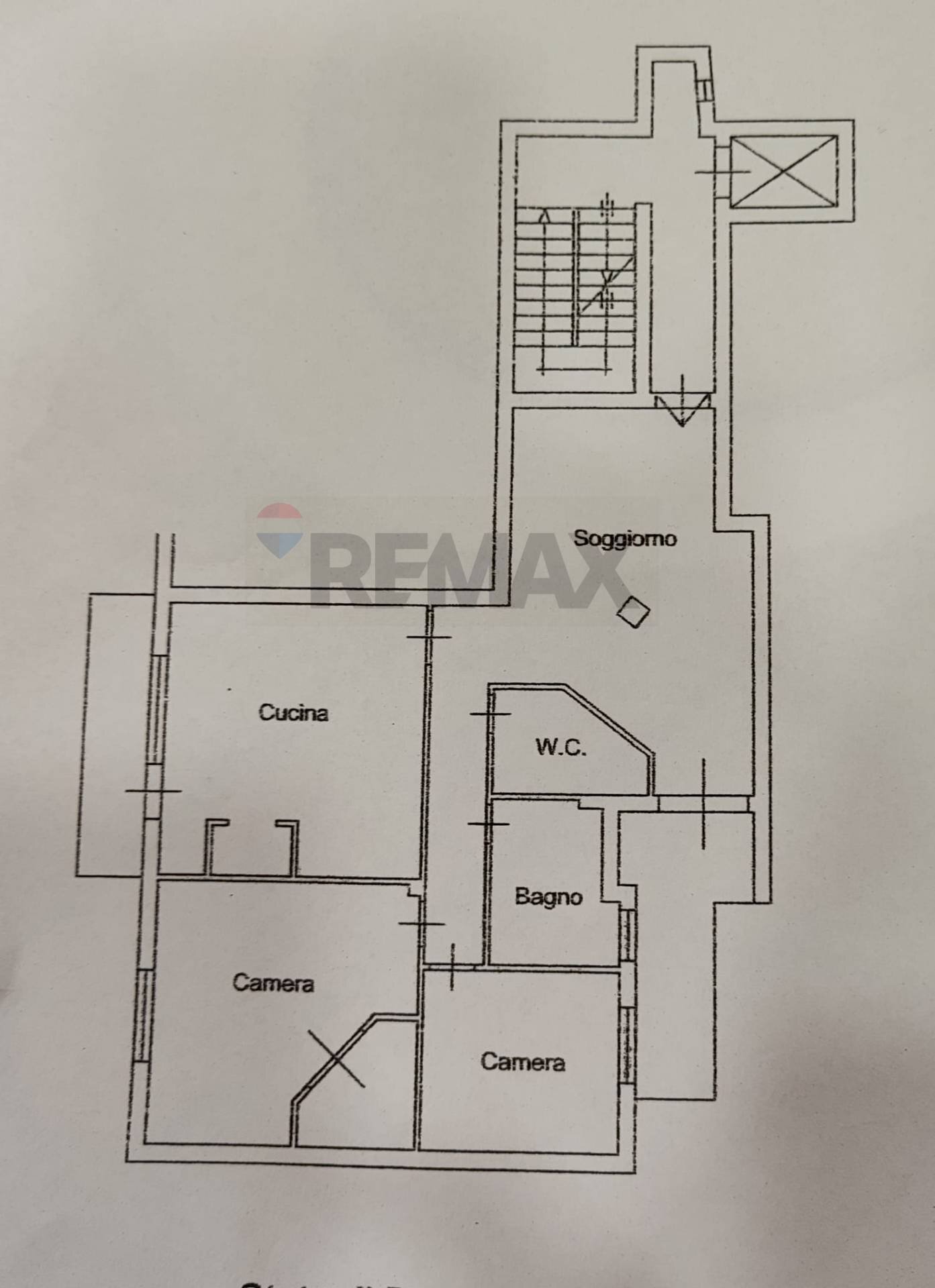 Pianta 2D - Apartment Via dei Servi di Maria
 
43, Siracusa - floor plans 1