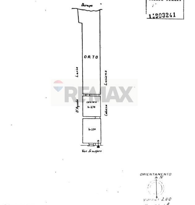 Pianta 2D - Casa indipendente Via Semaforo
 
20, Siracusa - planimetria 1