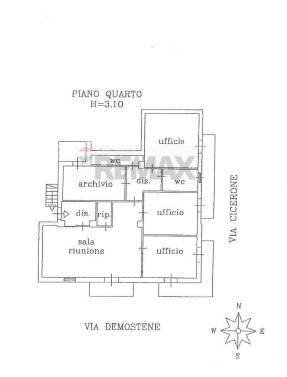 Pianta 2D - Appartamento VIA DEMOSTANE
 
1, Siracusa - planimetria 1