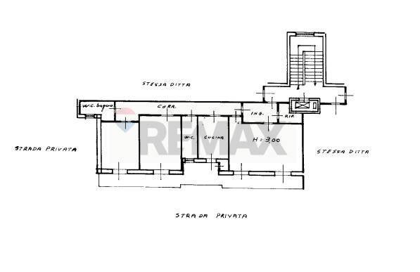 Pianta 2D - Appartamento Viale Santa Panagia
 
136, Siracusa - planimetria 1