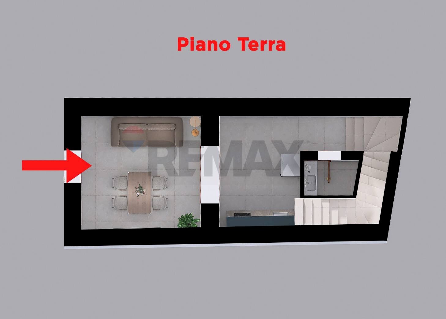 Pianta 3D - Casa semi indipendente Via Vittorio Veneto
 
47, Piana di Monte Verna - planimetria 1