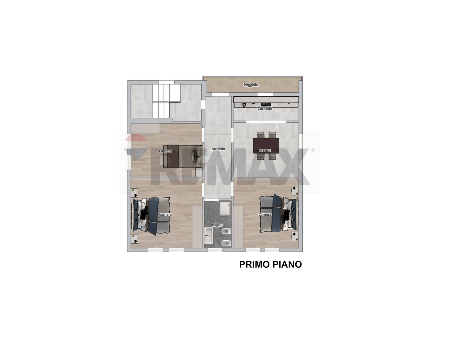 Pianta 2D - Appartamento Via Livorno
 
9, Mira - planimetria 1