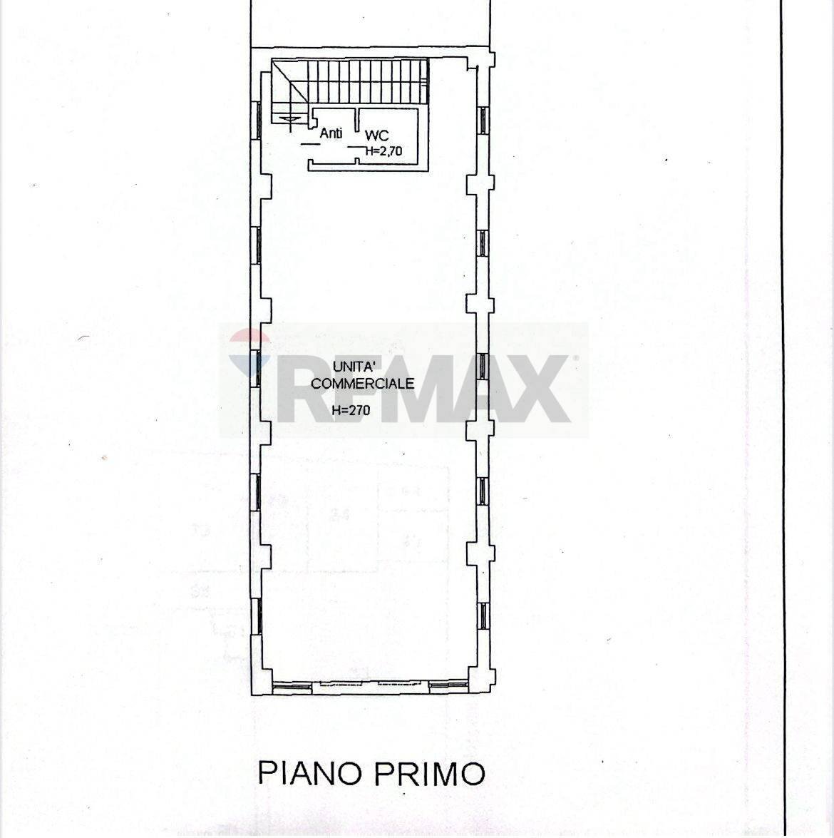 Pianta 2D - Negozio Limena - planimetria 1