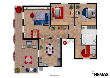 Pianta 2D - Independent house Sovere - photo 8