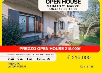 Casa all\'aperto - Trilocale VIA STEZZANO
 
7A, Azzano San Paolo - foto 1
