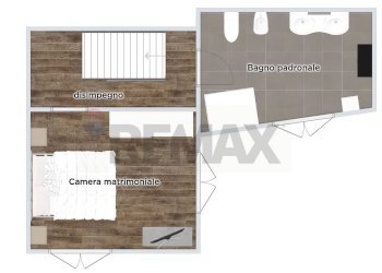 Pianta 2D - Semi-detached house Pian Camuno - photo 15