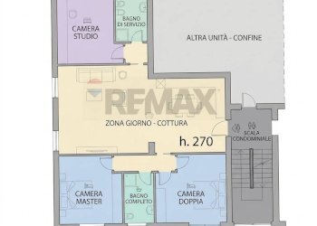 Pianta 2D - Quadrilocale via Quartiere 1° Maggio, Piancogno - foto 17