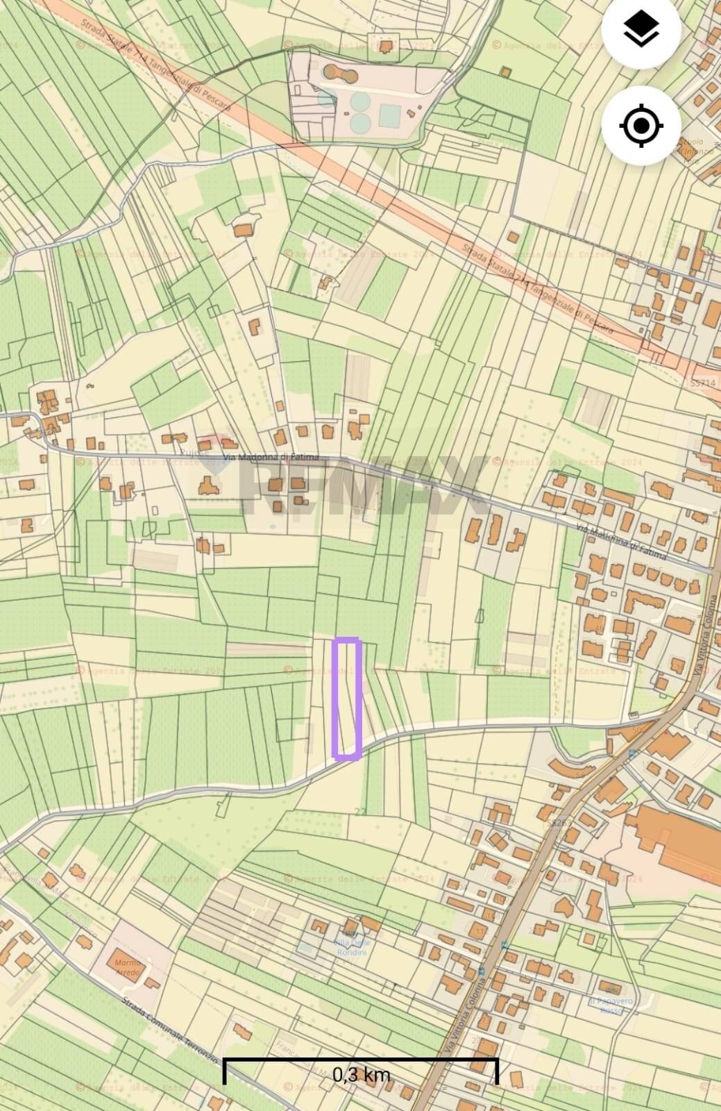 Pianta 2D - Terreno agricolo Francavilla al Mare - foto 2