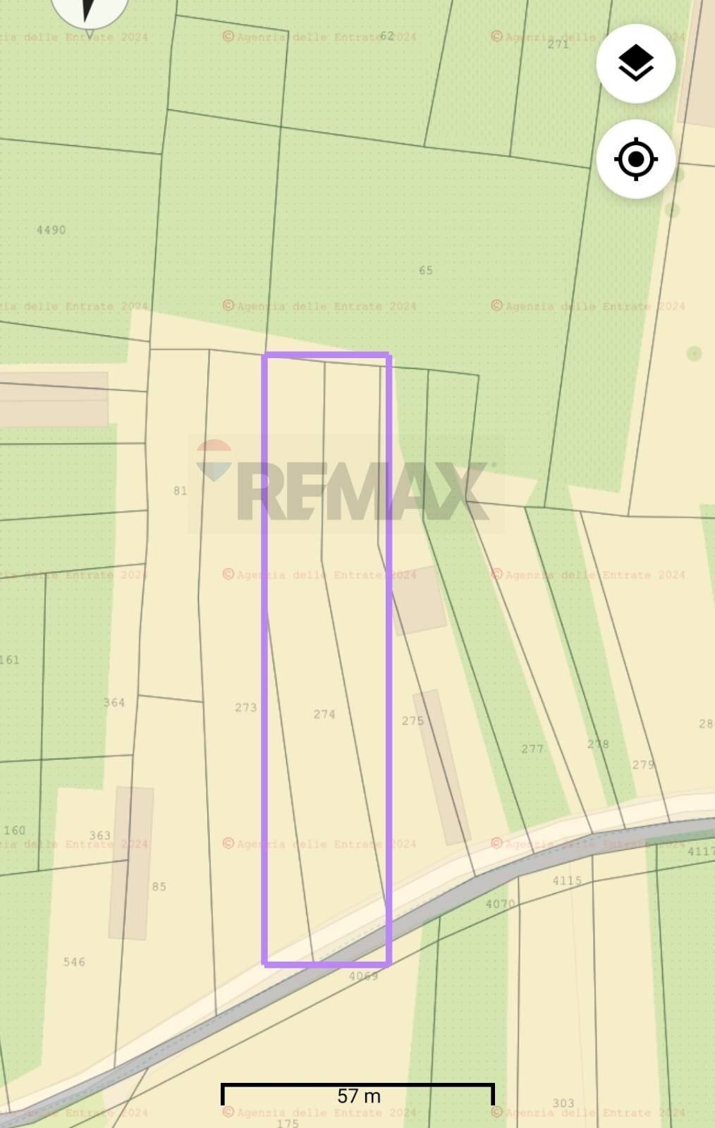 Pianta 2D - Terreno agricolo Francavilla al Mare - foto 3