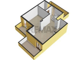 Pianta 3D - Semi-detached Villa Via Massera
 
52/c, Spoltore - photo 49