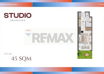 Pianta 2D - Trilocale Ferrara - foto 3