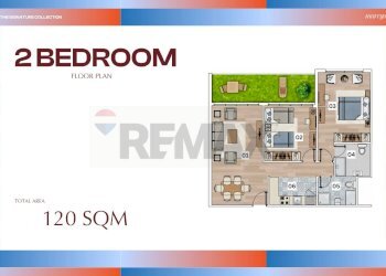 Pianta 2D - Trilocale Ferrara - foto 8