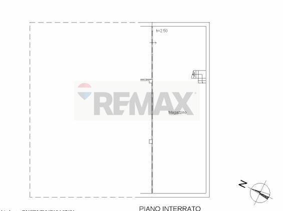 Pianta 2D - Negozio Via Marconi
 
19, Porto Recanati - planimetria 1