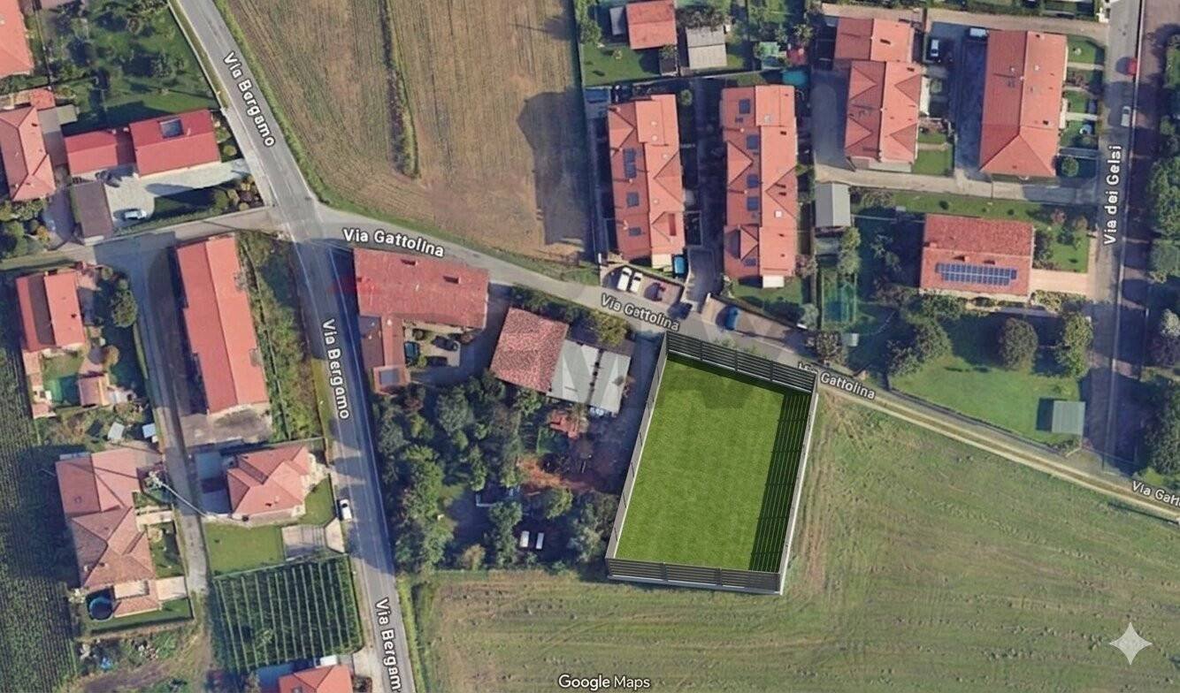 Posizione della mappa - Terreno edificabile via gattolina, Sotto il Monte Giovanni XXIII - foto 1