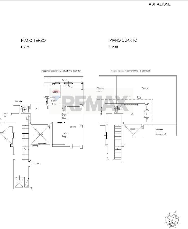 Pianta 2D - Trilocale Via Giuseppe Beduschi
 
71, Roma - planimetria 1