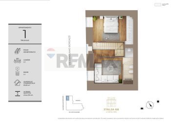 Pianta 2D - Four-room apartment Corso Italia
 
68, Milano - photo 26