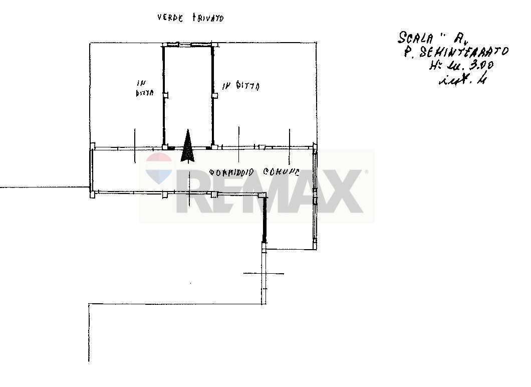 Pianta 2D - Box Via Spadolini, Vieste - planimetria 1