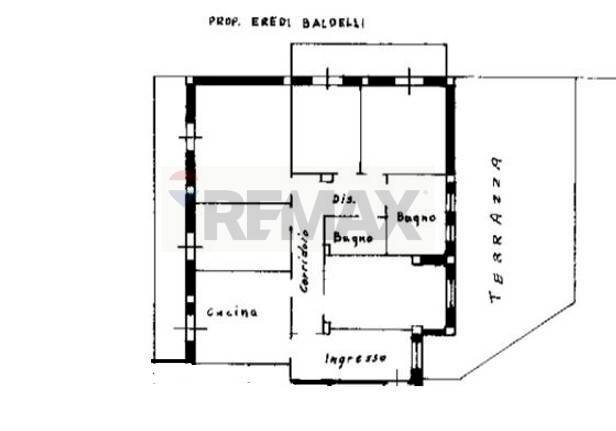 Pianta 2D - Appartamento Viale Giuseppe Di Vittorio
 
188, Foggia - planimetria 1