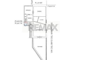 Pianta 2D - Two-room apartment Via Del Bivio Del Mandrione
22A, Roma - photo 18