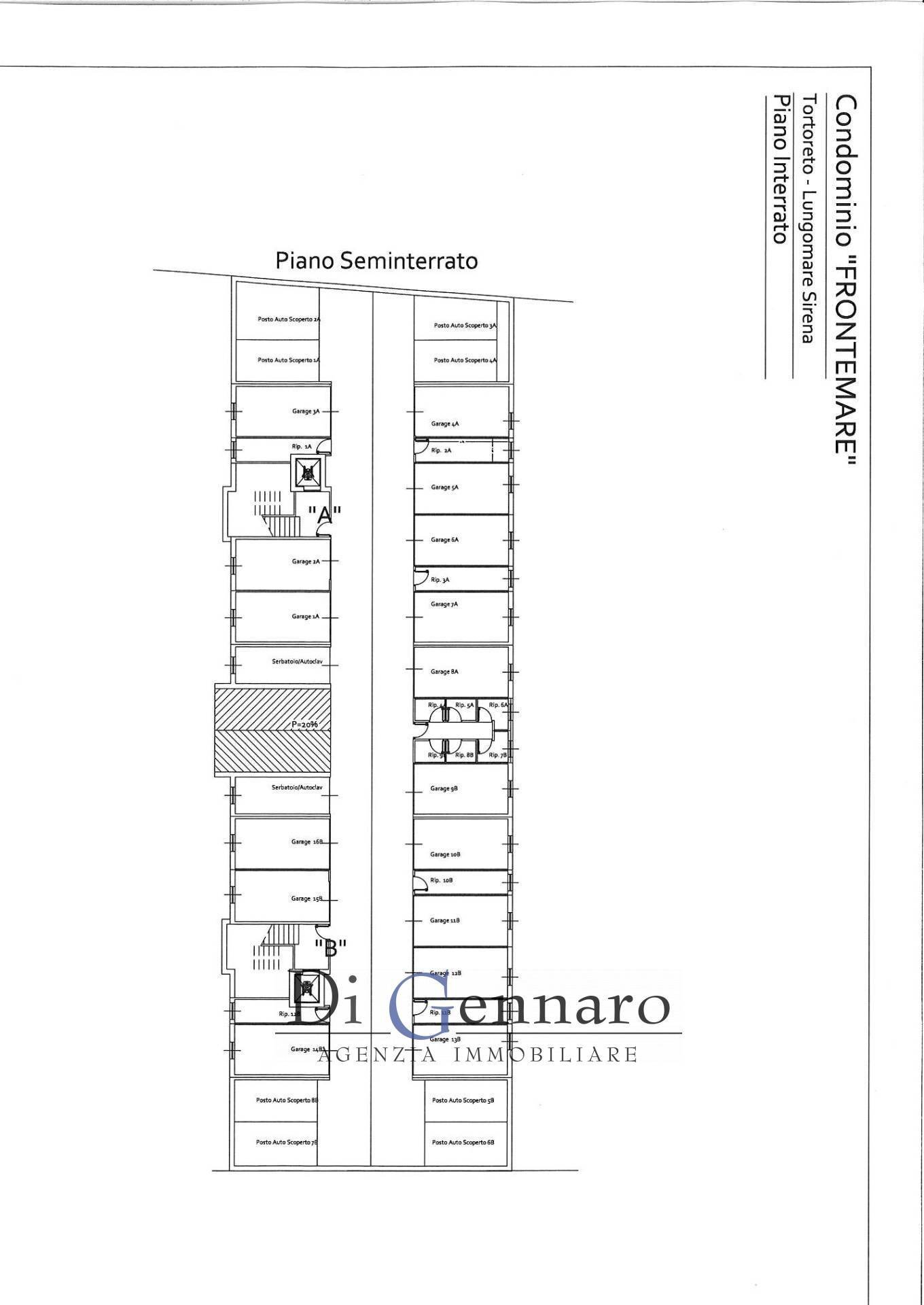 Foto 19 - Trilocale Lungomare Sirena, Tortoreto - planimetria 1