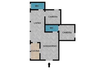 Foto 18 - Four-room apartment Via Messina Marine
 
600, Palermo - photo 18