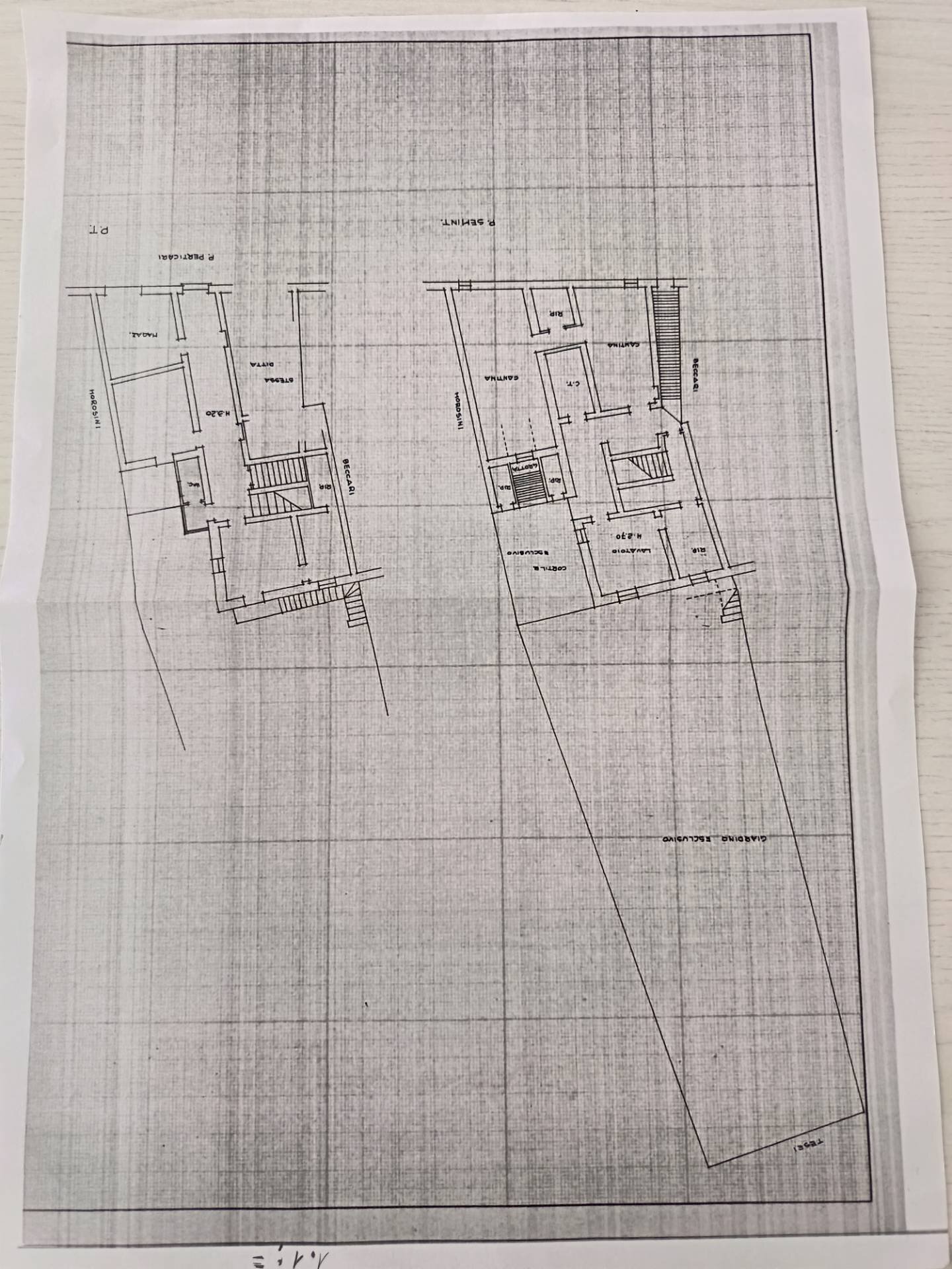 Foto 92 - Villa Piazza Perticari
 
1, San Costanzo - floor plans 1