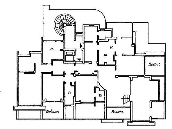 Foto 24 - Appartamento Via Della Camilluccia, Roma - planimetria 1