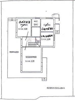 Foto 22 - Villa Forte dei Marmi - planimetria 1