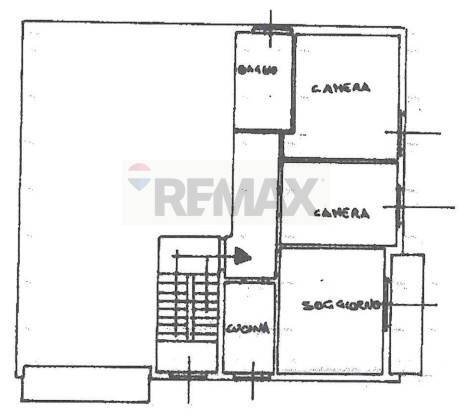 Pianta 2D - Three-room apartment Via Santi Fernando
 
2, Salsomaggiore Terme - floor plans 1