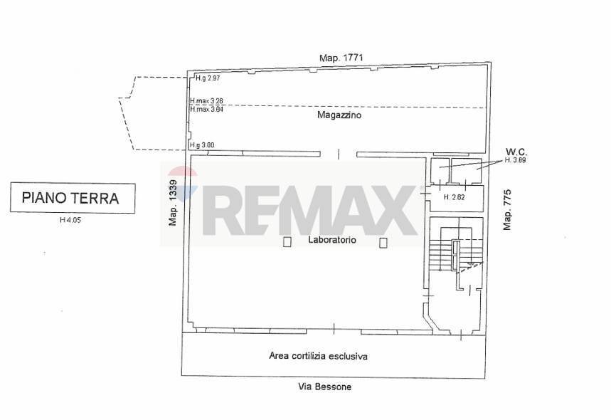 Pianta 2D - Locale Commerciale Via Piero Bessone
 
11, Piacenza - planimetria 1
