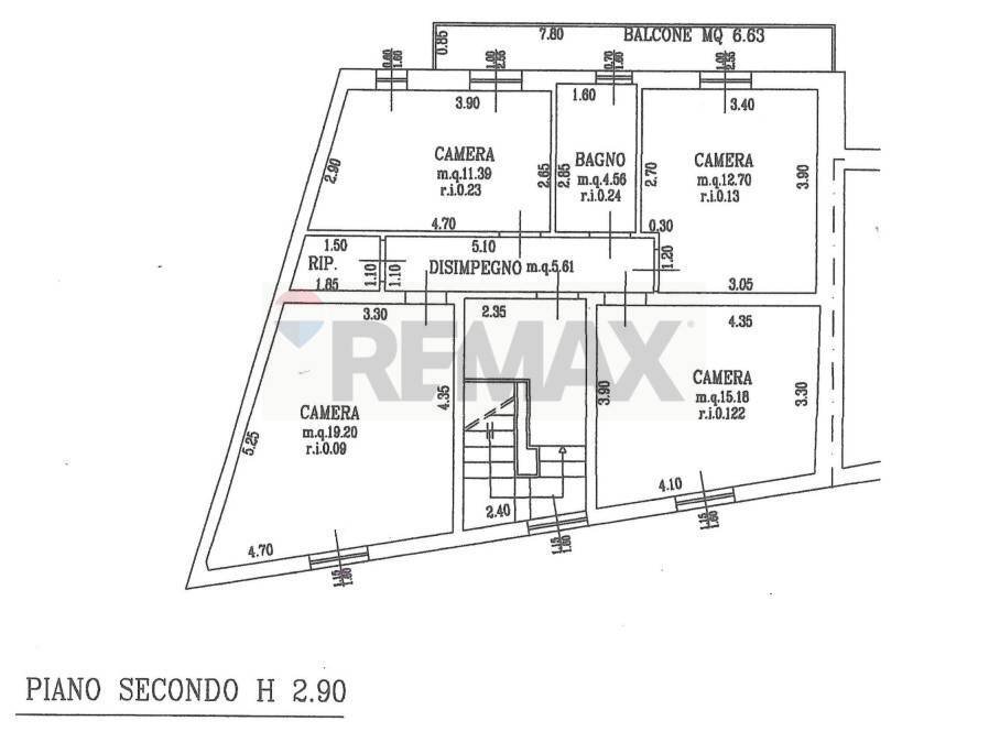 Pianta 2D - Three-room apartment Via Gragnani
 
4, Salsomaggiore Terme - floor plans 1