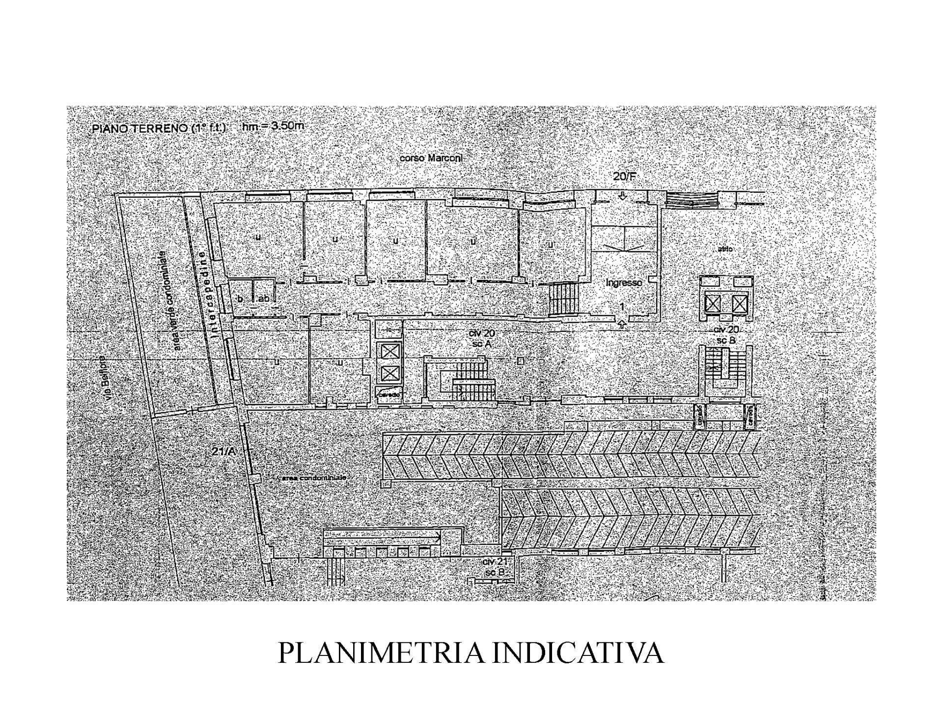 Foto 27 - Ufficio Corso Guglielmo Marconi, Torino - planimetria 1