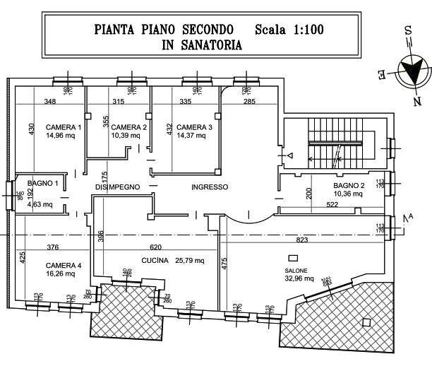 Foto 45 - Appartamento Via Modesto Moriondo
 
47, Rivalta di Torino - planimetria 1