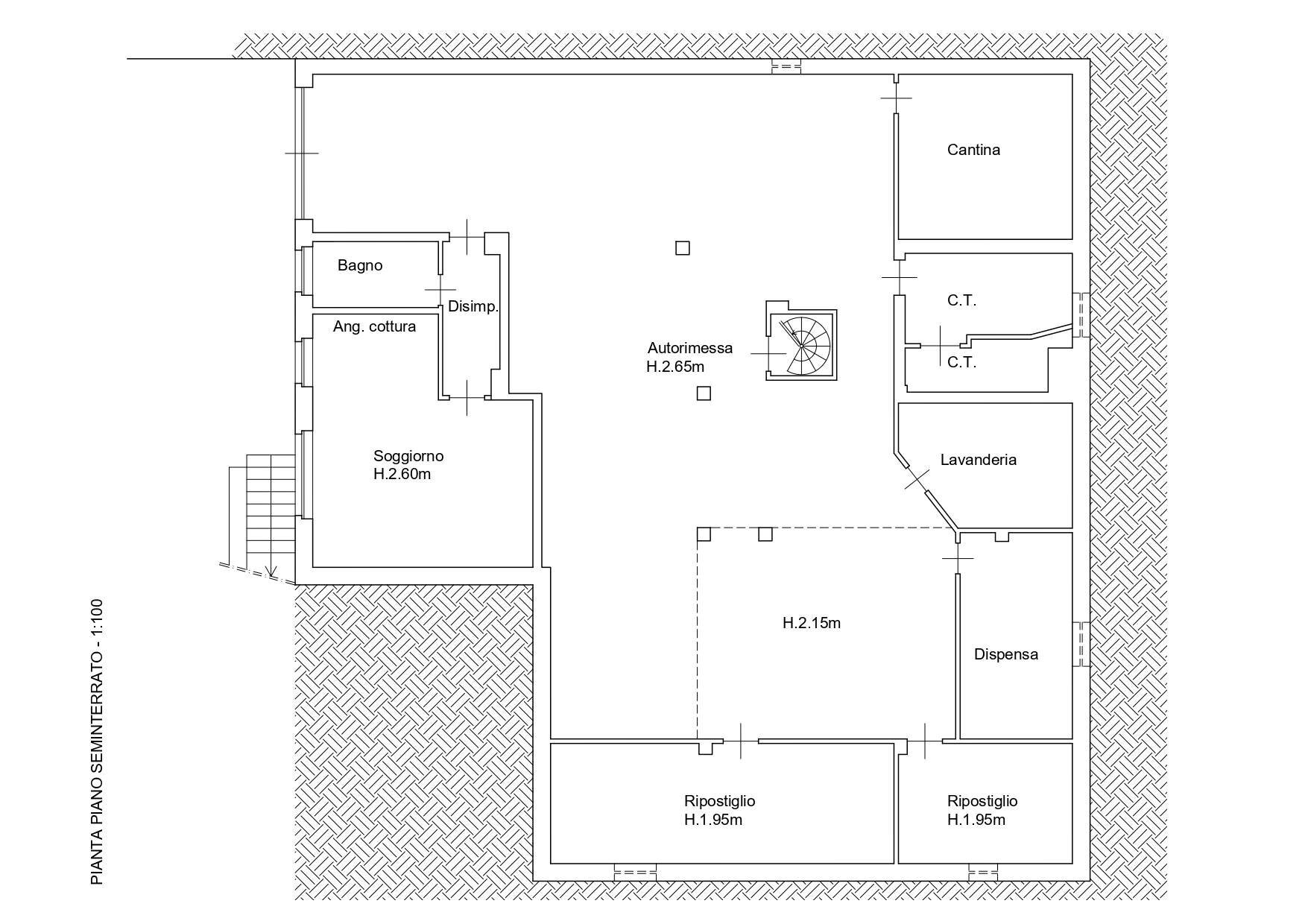 Foto 53 - Villa via Giuseppe Verdi
 
23, Roletto - floor plans 1