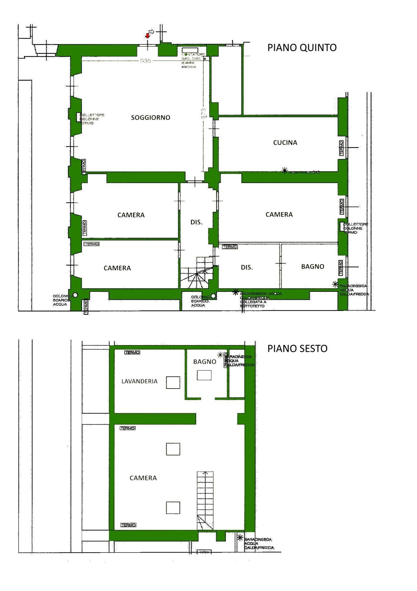 Foto 18 - Appartamento Corso Vittorio Emanuele
 
68, Torino - planimetria 1