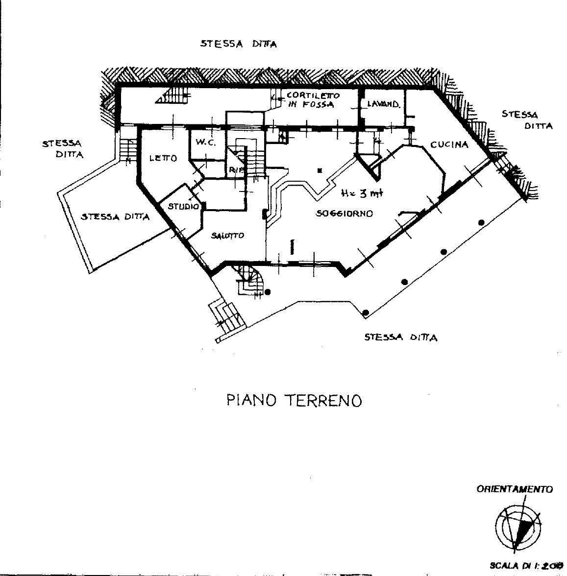 Foto 68 - Villa VIA MATER DIVINAE GRATIAE, Rosta - planimetria 1