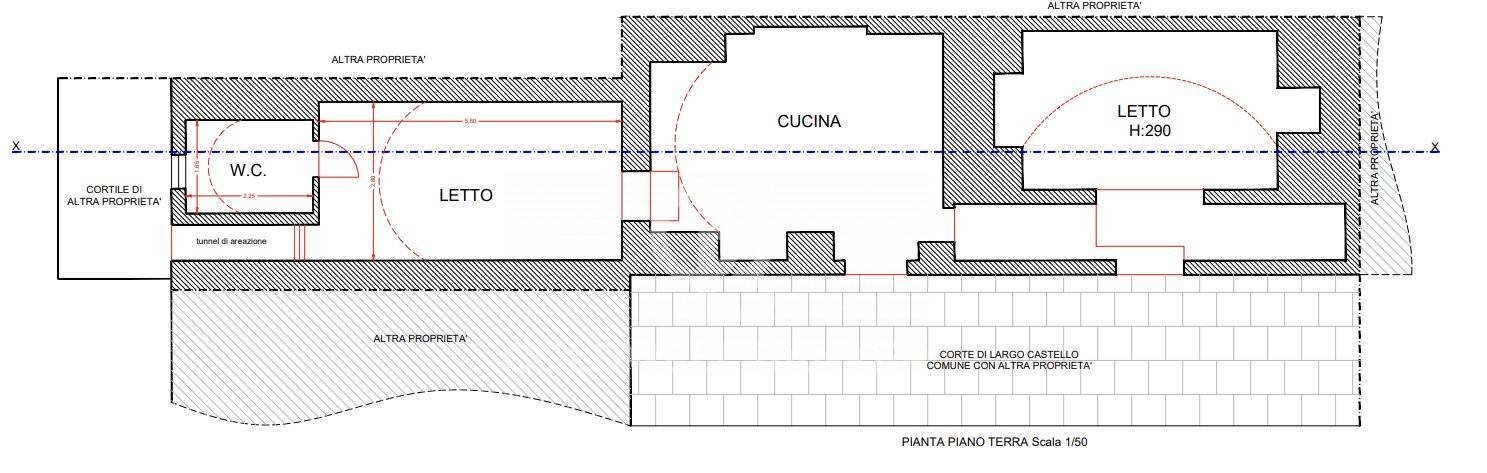 Foto 23 - Semi-detached house Largo Castello
 
23, Sogliano Cavour - floor plans 1