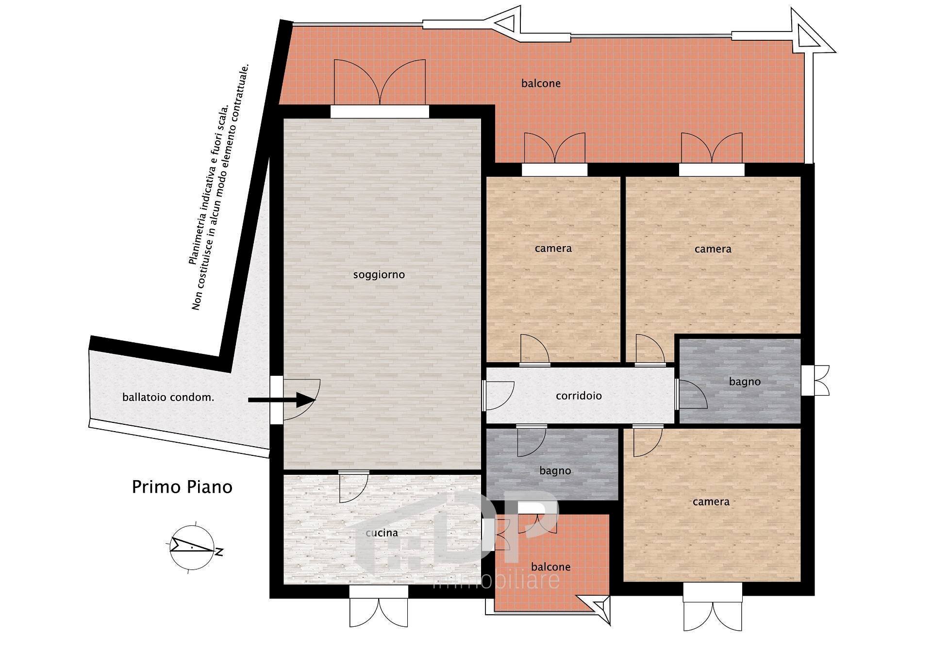 Foto 62 - Quadrilocale Largo Salvo D'Acquisto
 
3, Palombara Sabina - planimetria 1