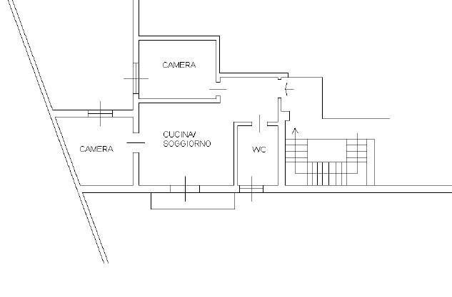 Foto 21 - Trilocale Via Giovanni Segantini
 
6, Bergamo - planimetria 1