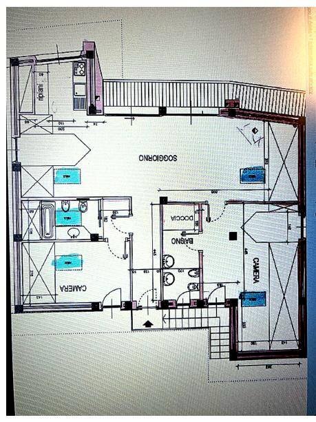 Foto 8 - Quadrilocale Via Champlas du Col Fraz.Rollieres
 
13, Sauze di Cesana - planimetria 1