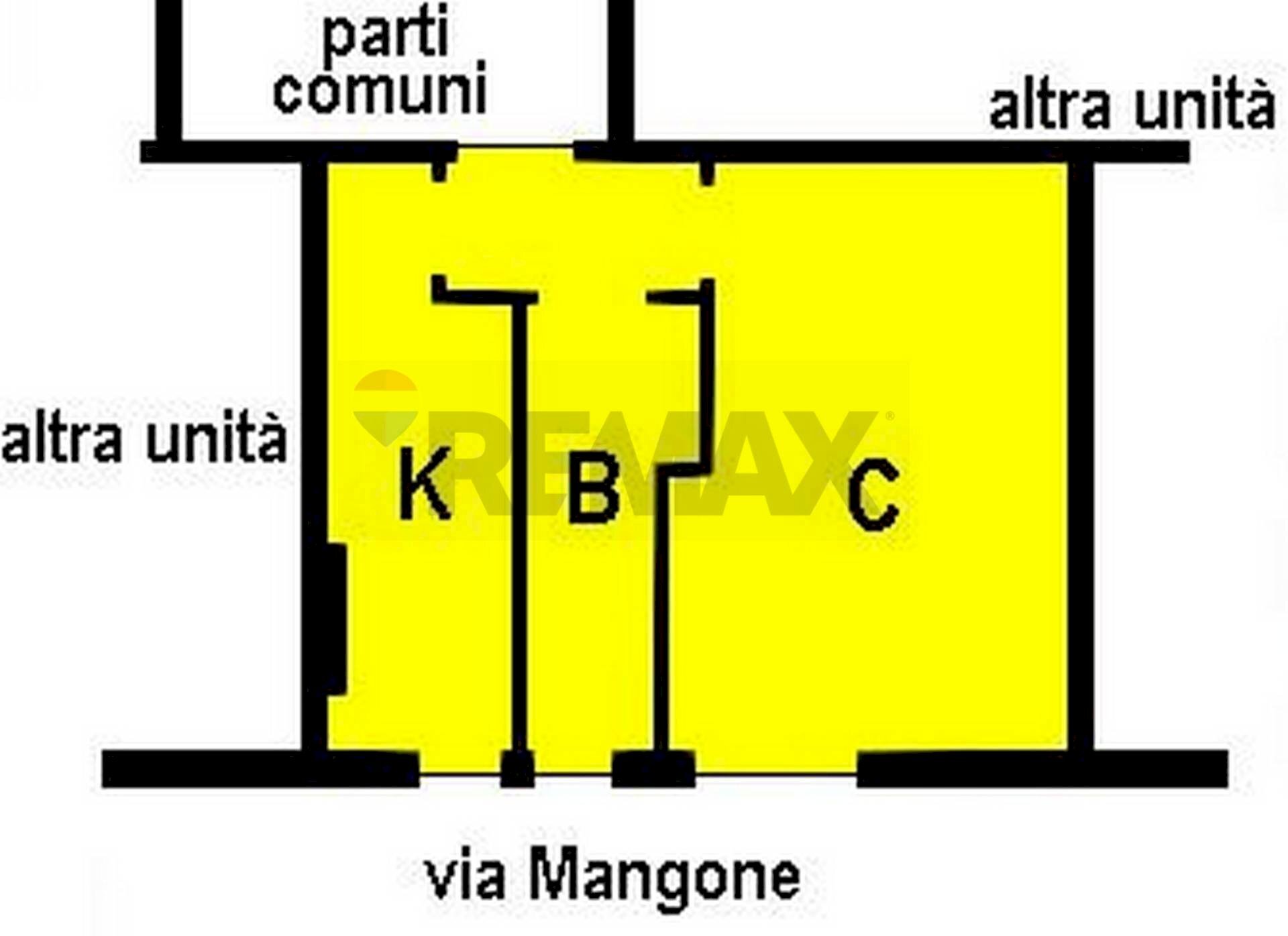 Pianta 2D - Monolocale Via Fabio Mangone
 
3, Milano - planimetria 1