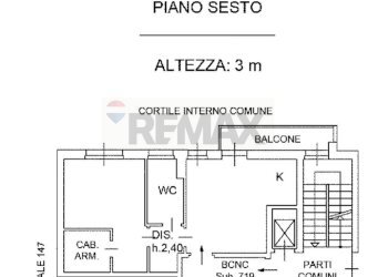 Pianta 2D - Bilocale Via Mac Mahon
 
14, Milano - foto 9